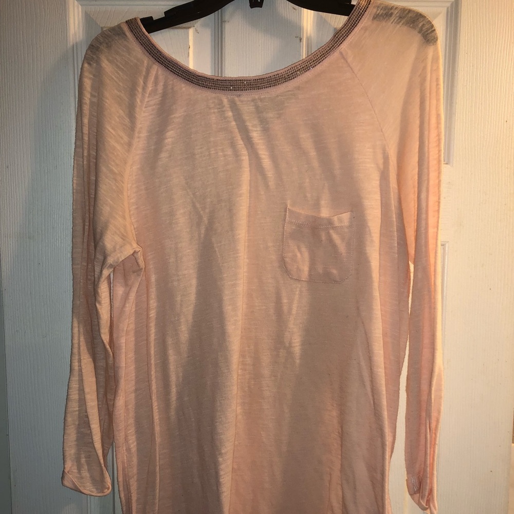 Women’s Long Sleeve Pink Shirt